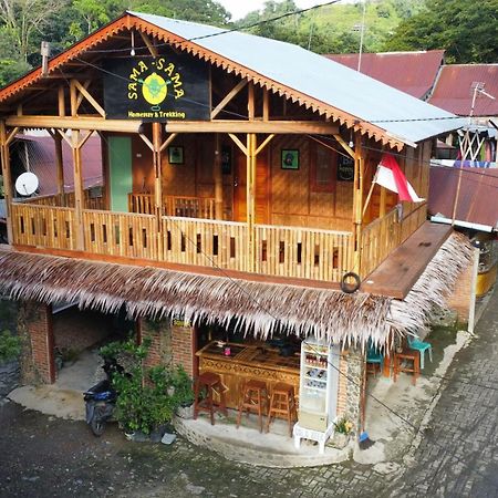 Sama Sama Homestay & Trekking Only Stay Here Book Trekking And Transport With Us Bukit Lawang Eksteriør bilde
