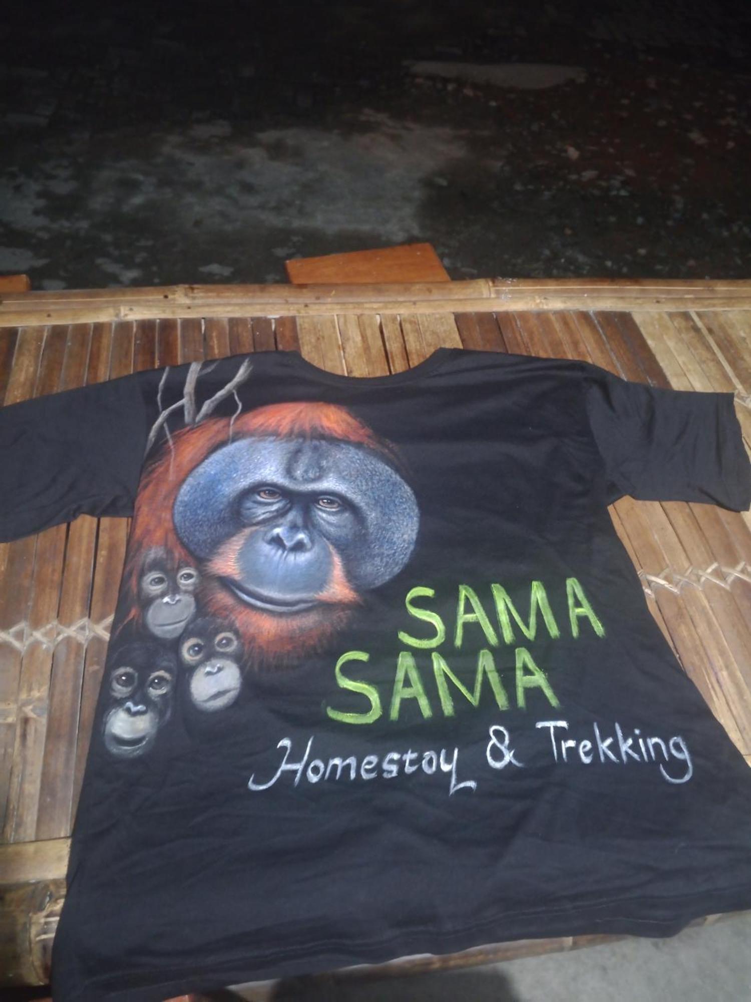 Sama Sama Homestay & Trekking Only Stay Here Book Trekking And Transport With Us Bukit Lawang Eksteriør bilde